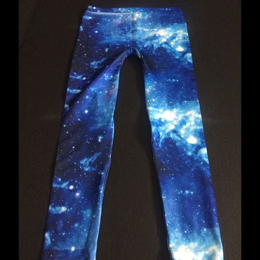 Starry nights girls leggings