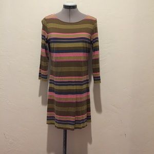 Patagonia striped tunic. 3/4 sleeves.