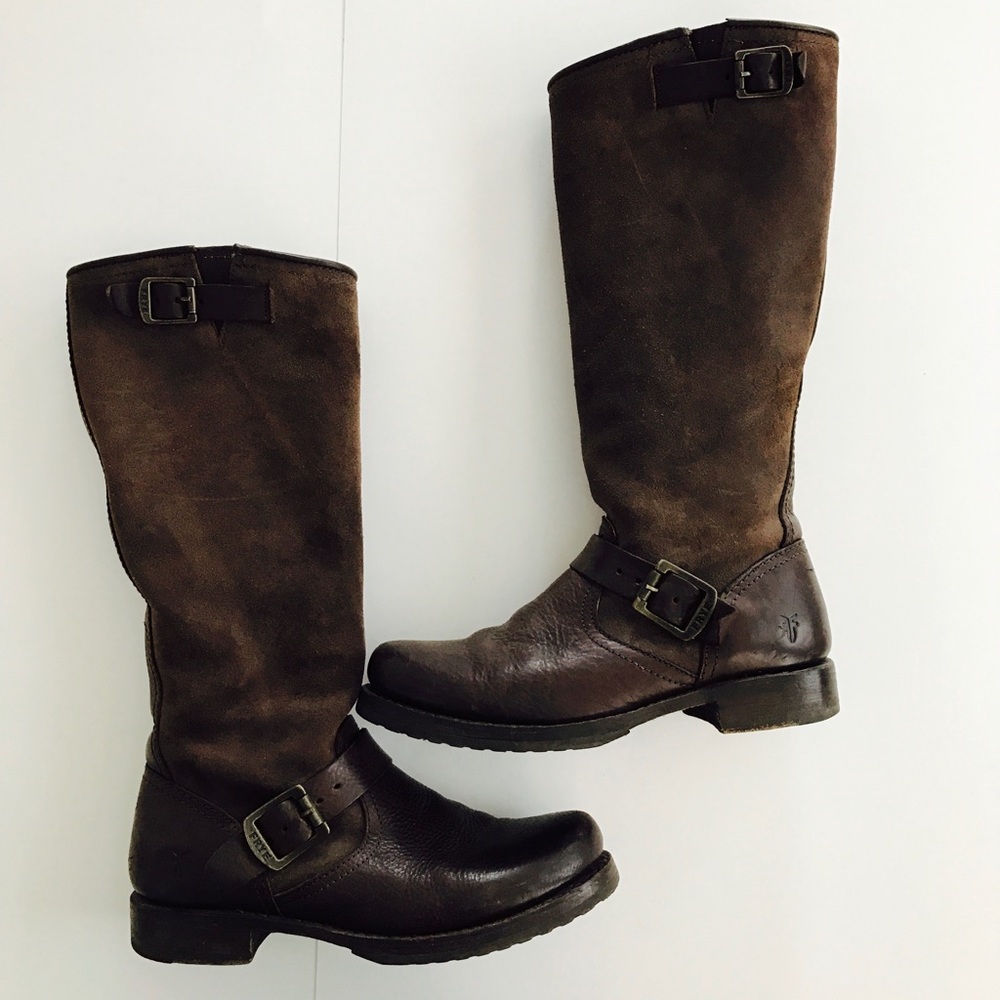 Frye Veronica Slouch Leather Boot