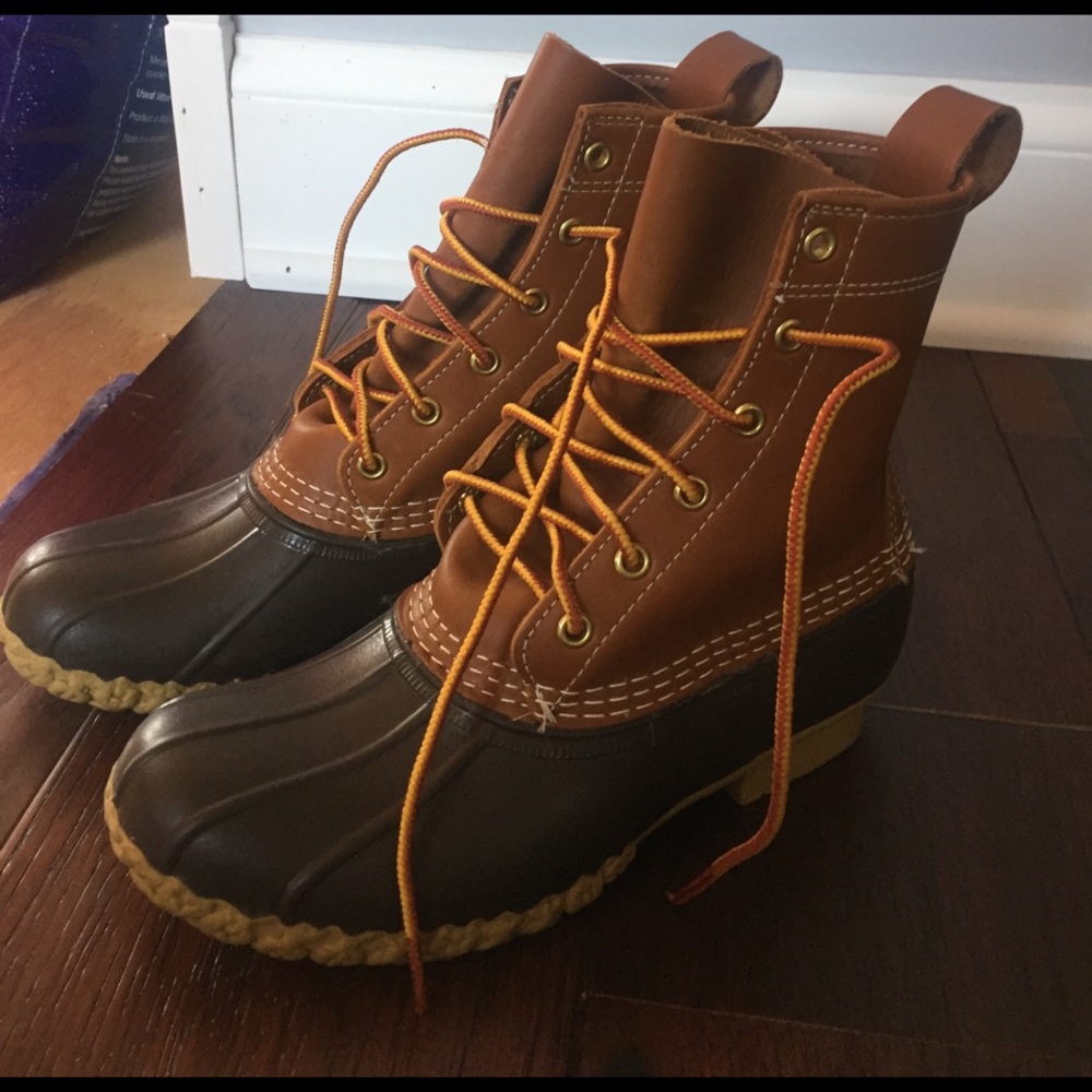 LL Bean duck boots