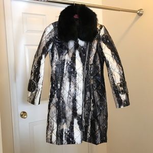 Fendi Winter Coat with real fur collar