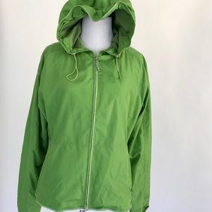 Athleta Medium Sports Jacket Green
