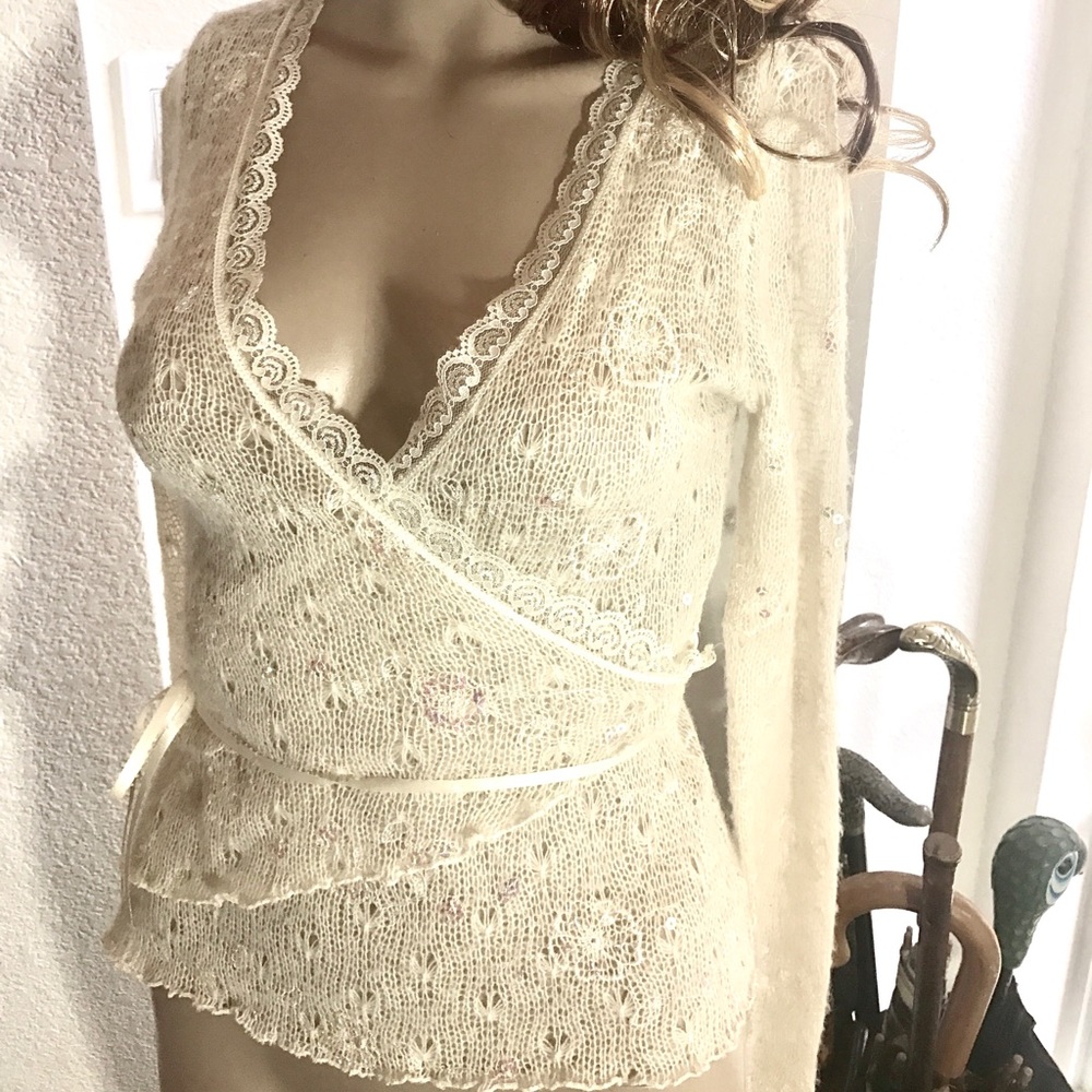 🌟💫Extra Pics Vertigo Sparkle Wrap Swearer - Picture 2 of 3