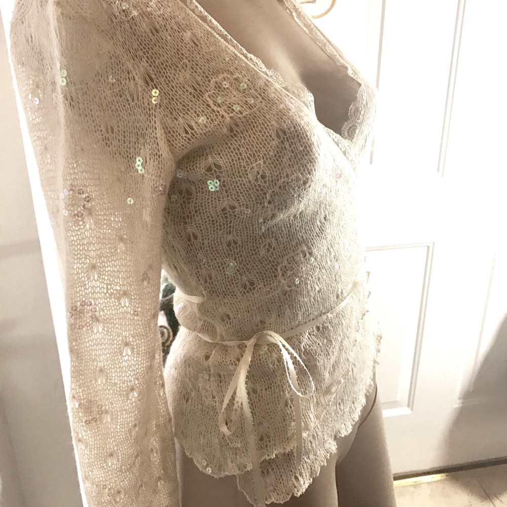 🌟💫Extra Pics Vertigo Sparkle Wrap Swearer - Picture 3 of 3