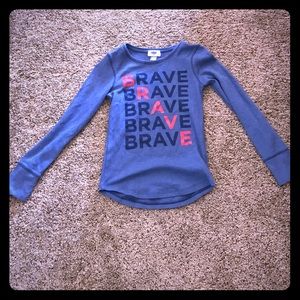 Brave long sleeve tee