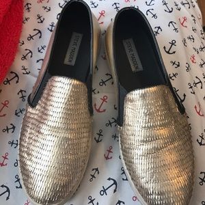Steve Madden Gold Shoes