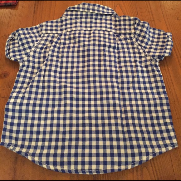 NWT Baby Gap Boy Short Sleeve button down - Picture 3 of 3