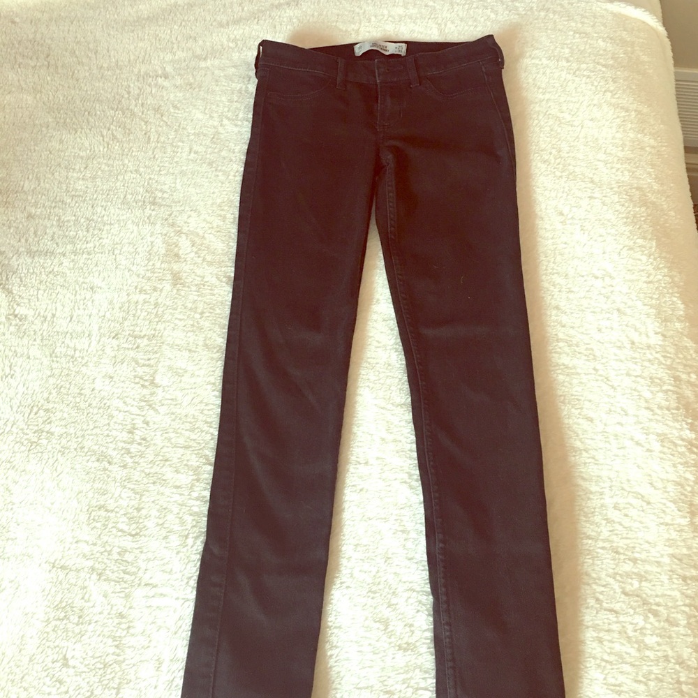 Hollister black skinny jean