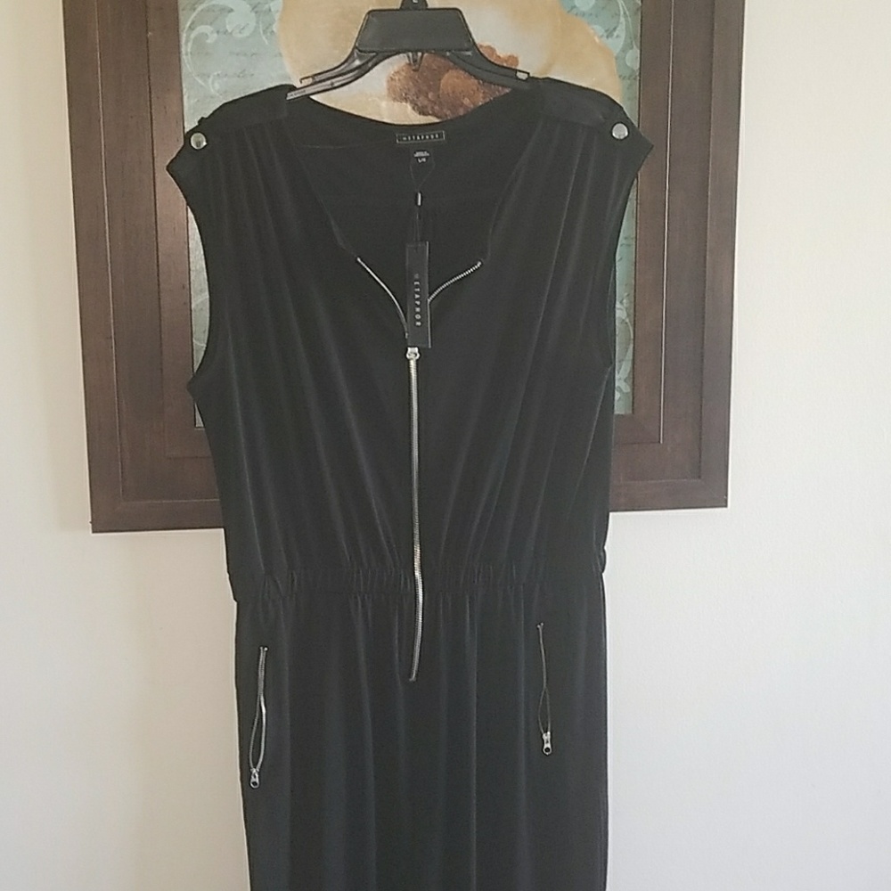 Jersey jumpsuit romper