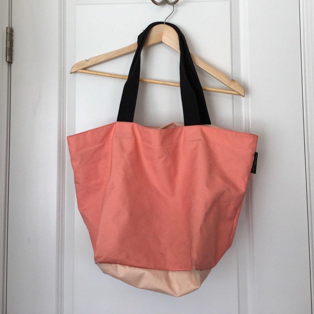 Herve Chapelier 🌸 large bag in blush and bashful