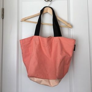 Herve Chapelier 🌸 large bag in blush and bashful