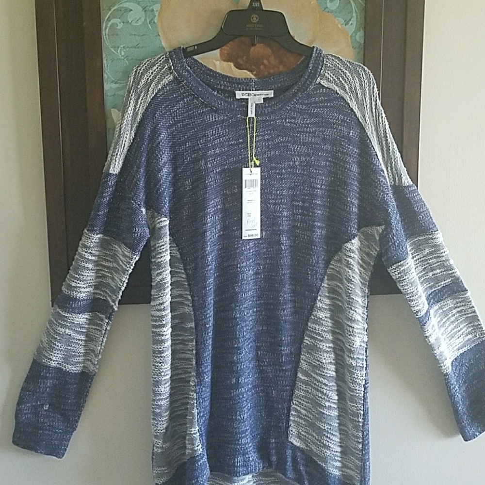 Bcbg sweater tunic dress new
