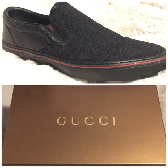 Gucci Other - GUCCI Men's Slip-on Sneakers ✨Authentic✨
