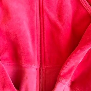 Juicy Couture Other - Juicy couture pink velour pants & zip up hoodie Juicy Couture Other - Juicy couture pink velour pants & zip up hoodie