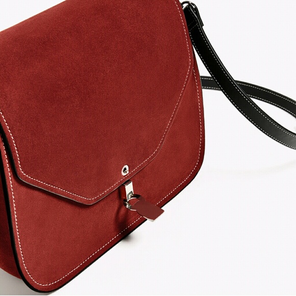 ZARA 100% LEATHER BAG BRAND NEW - Picture 4 of 8