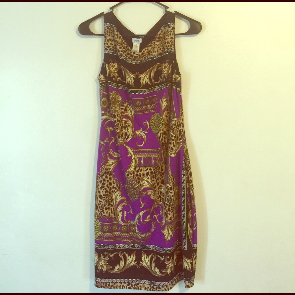 Purple cache dress