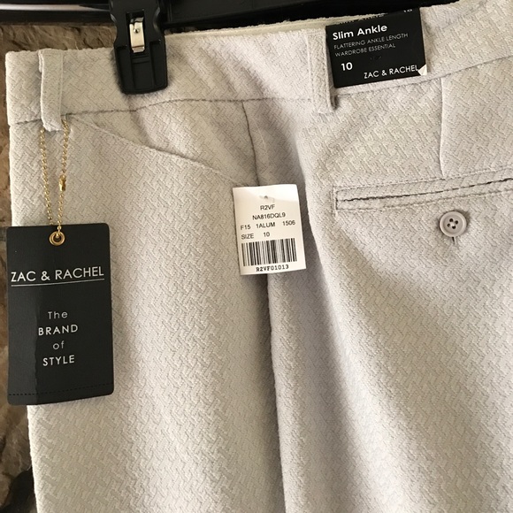 zac and rachel slim ankle pants