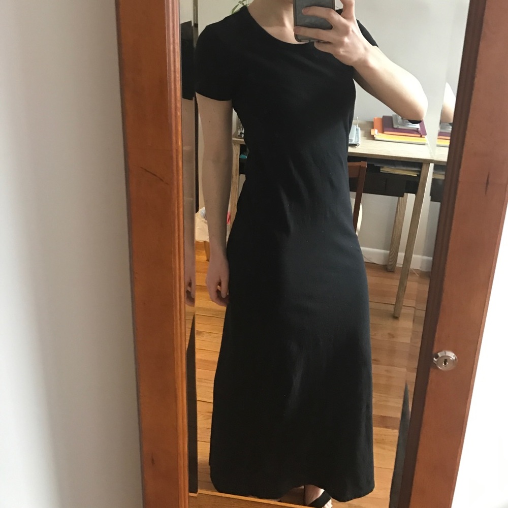 James Perse Black Maxi Dress - Size 1