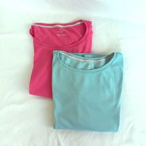 Talbots Lot of Two Cotton T-Shirts Size 2X