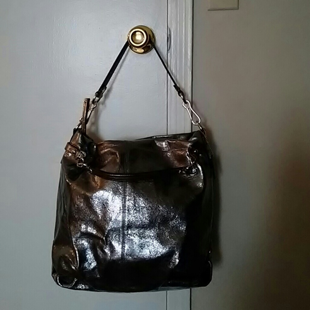 Coach leather purse