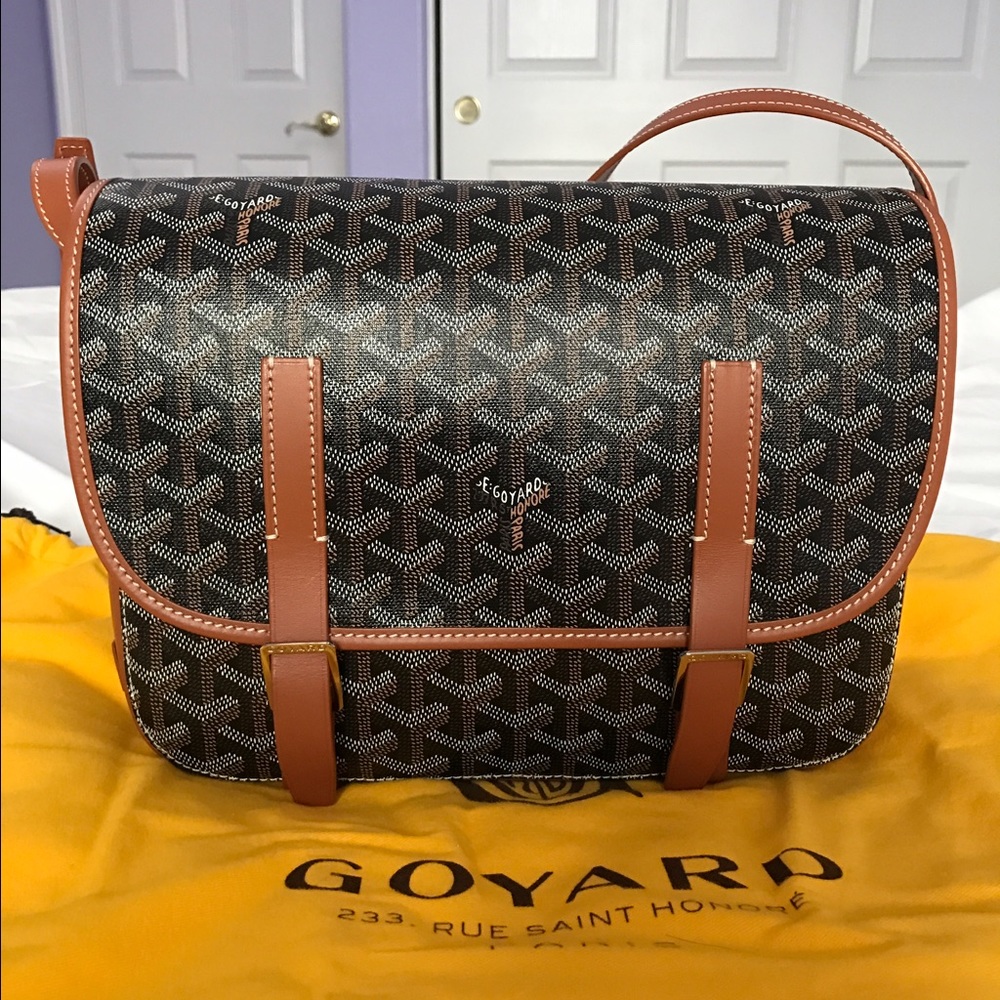 SOLD Goyard Belvedere MM Messenger Bag