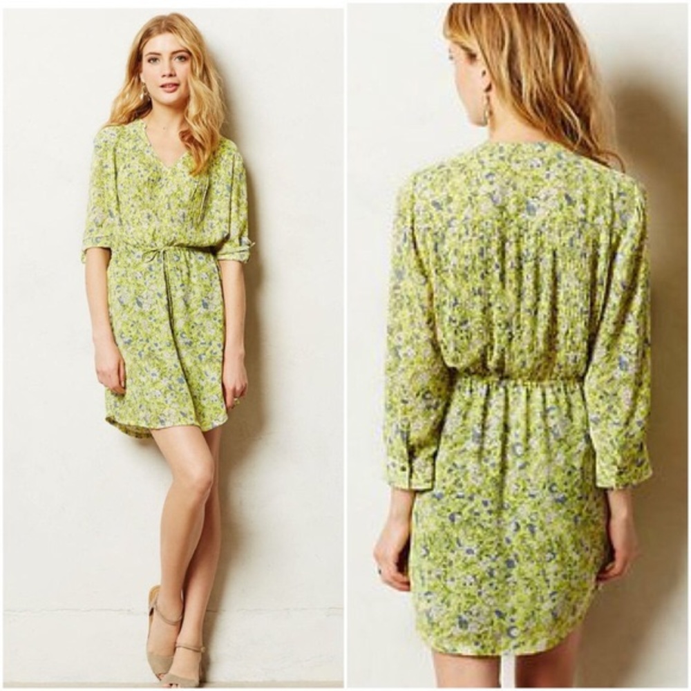 Maeve Galen Floral Dress EUC