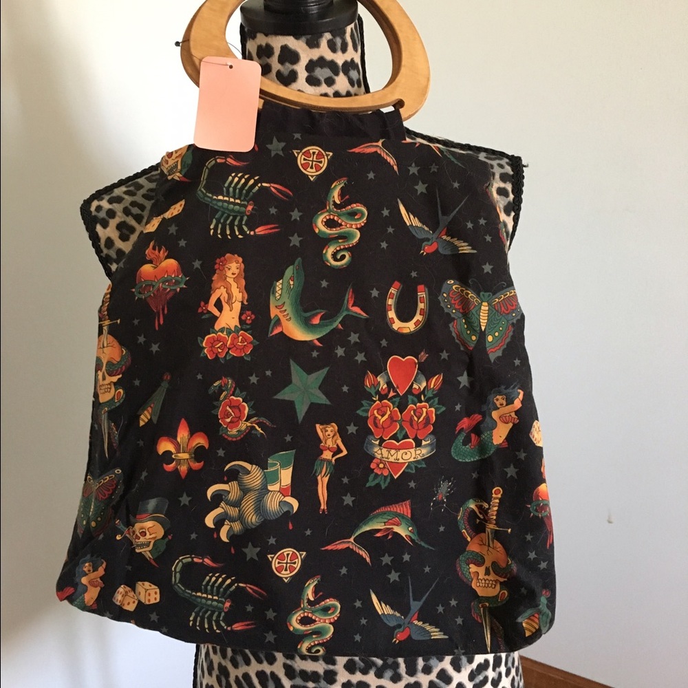 Tattoo print bag