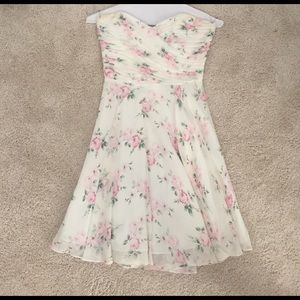 Betsy Johnson strapless summer cocktail dress