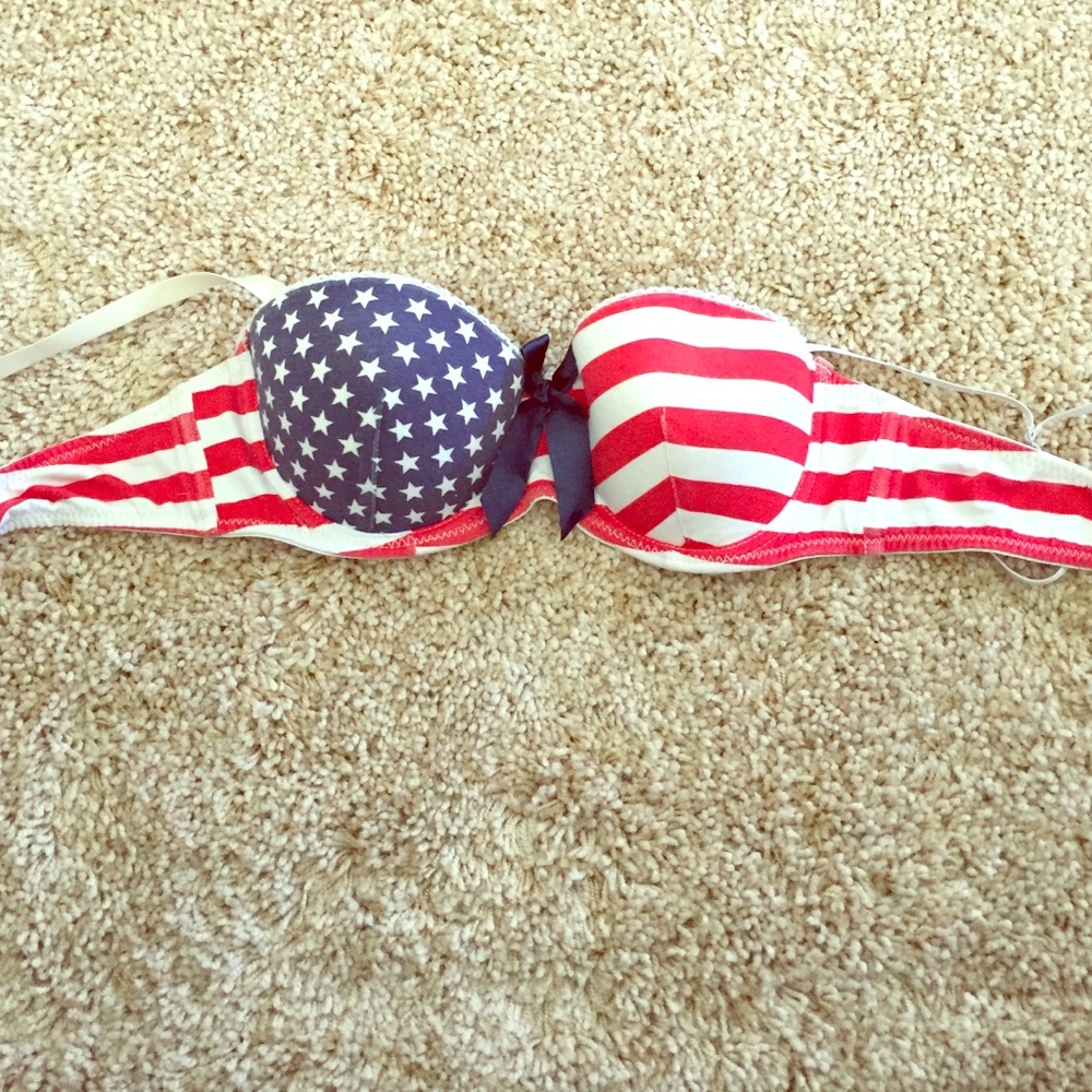 American flag bra