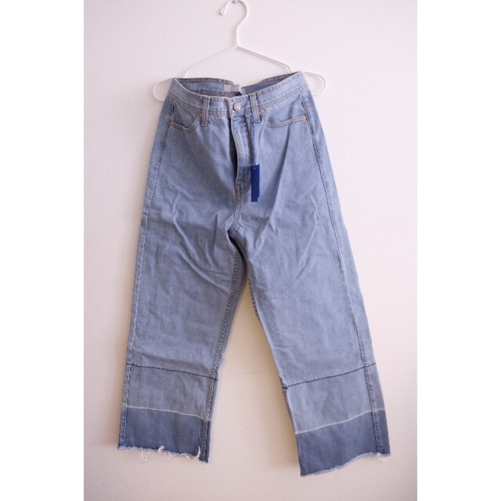 Size 28 frayed cropped nastygal jeans NWT