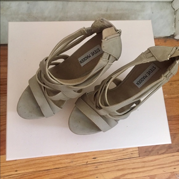 Steve Madden Strappy Platform Heel - Picture 2 of 5