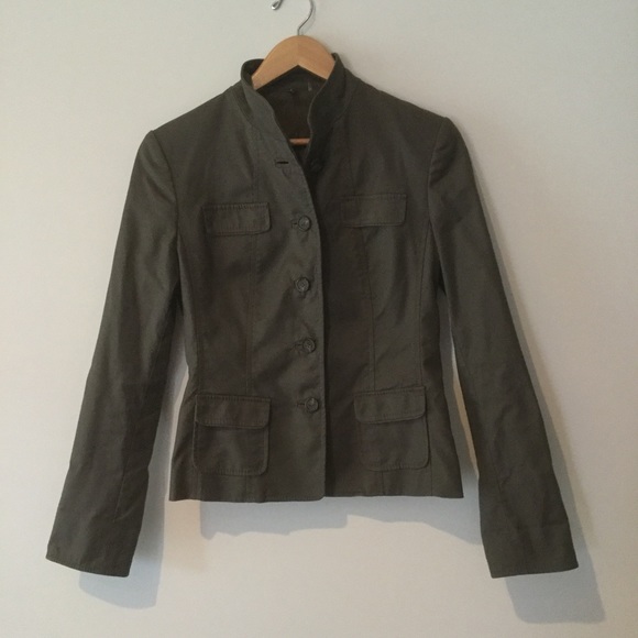 fitted utility jacket
