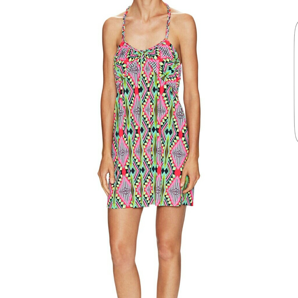 NWT T bags scoop neck halter dress