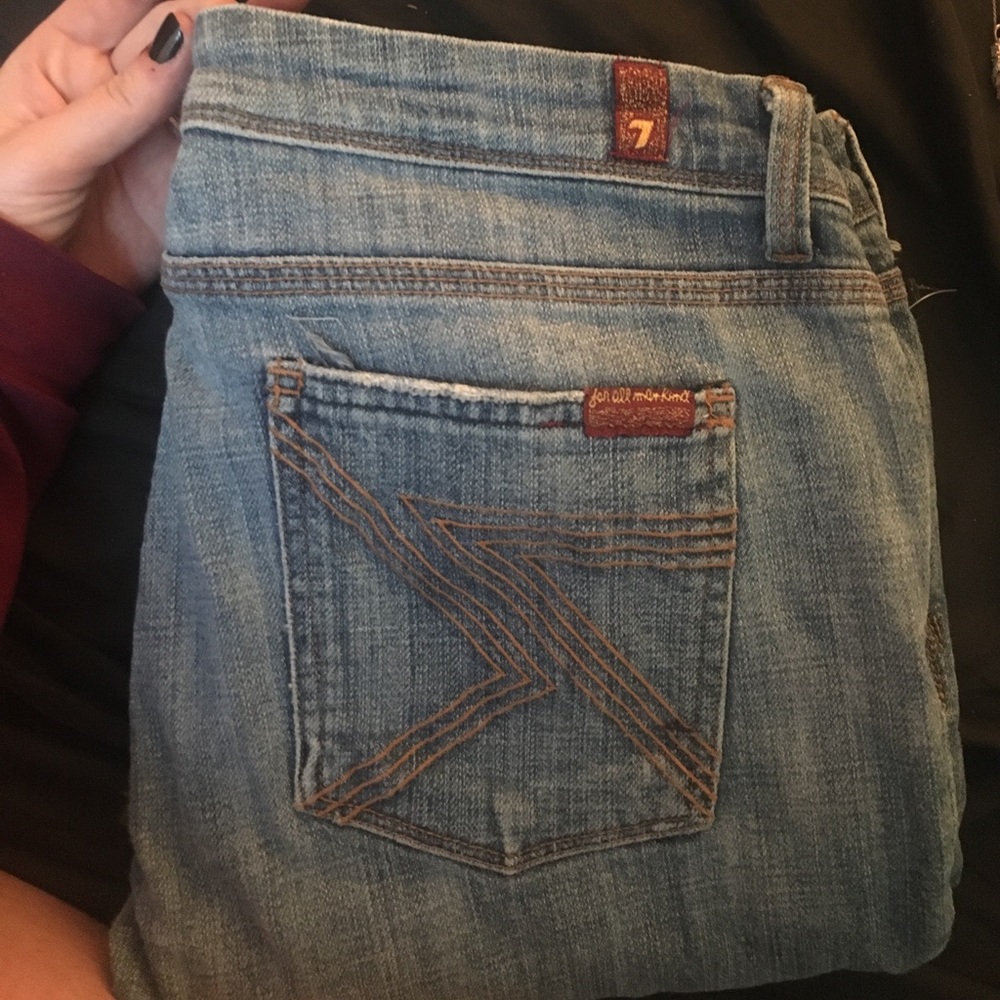7  for all mankind bootcut jeans