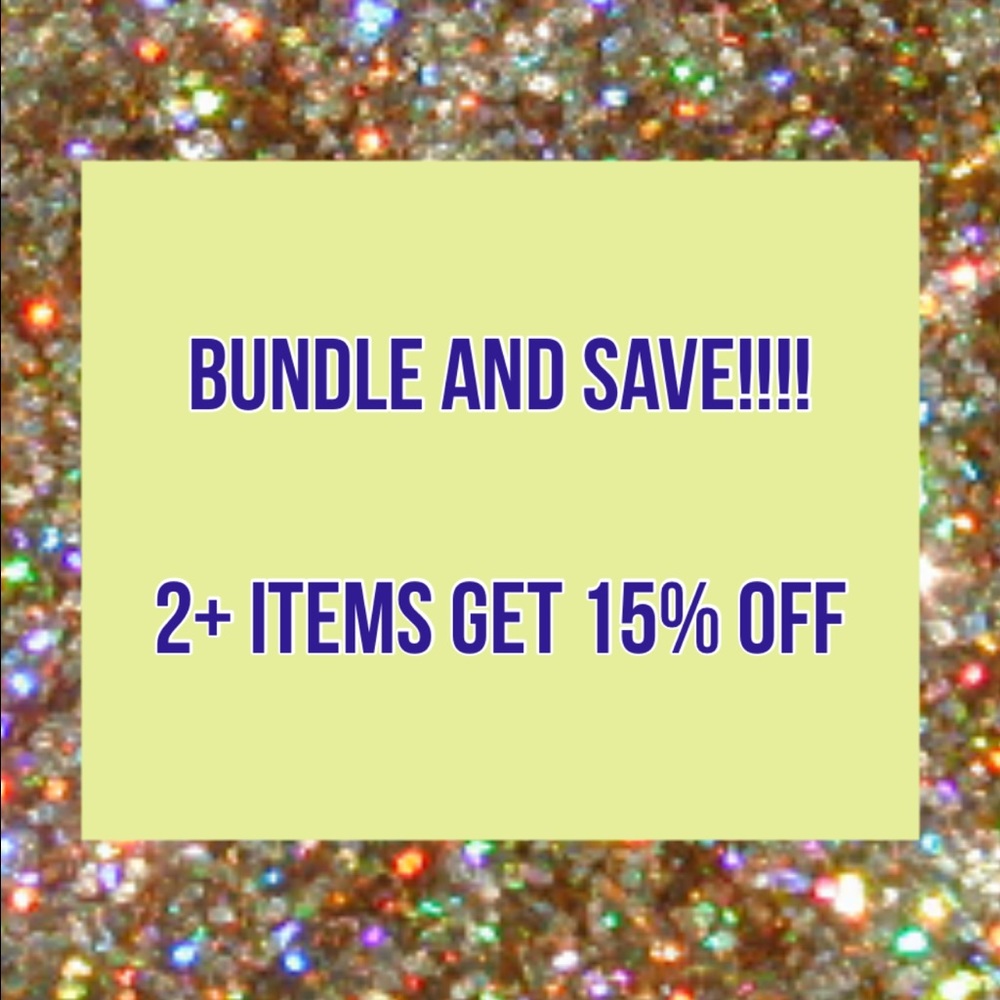 💕💕Bundle and SAVE!!! 15% off two items!!! ☀️✨☀️✨