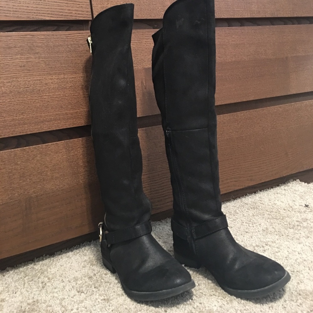 Over the knee boots