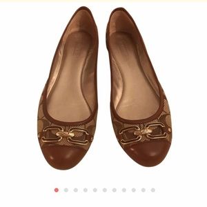 COACH Classic Logo "Humor" Flats