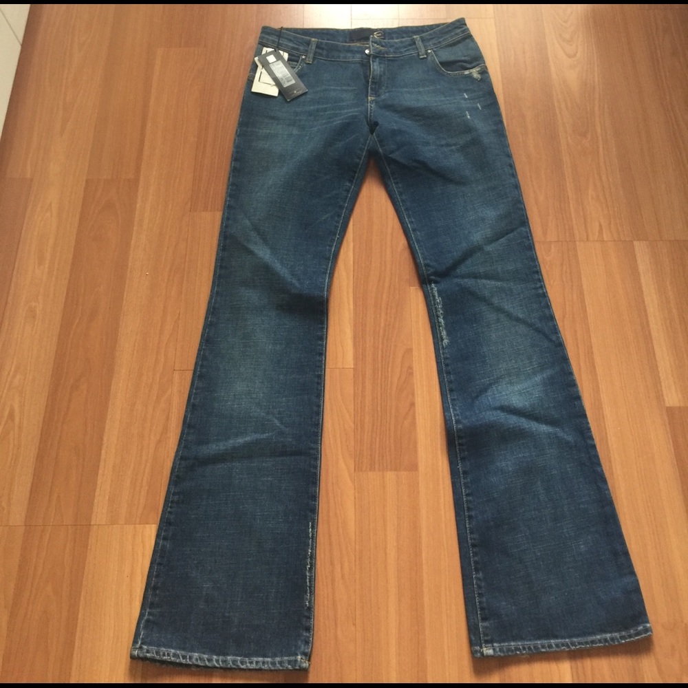 NWT Roberto Cavalli women's slim boot cut jeans