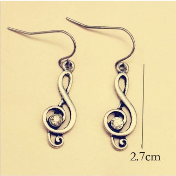 Music Note Earrings - Picture 5 of 6