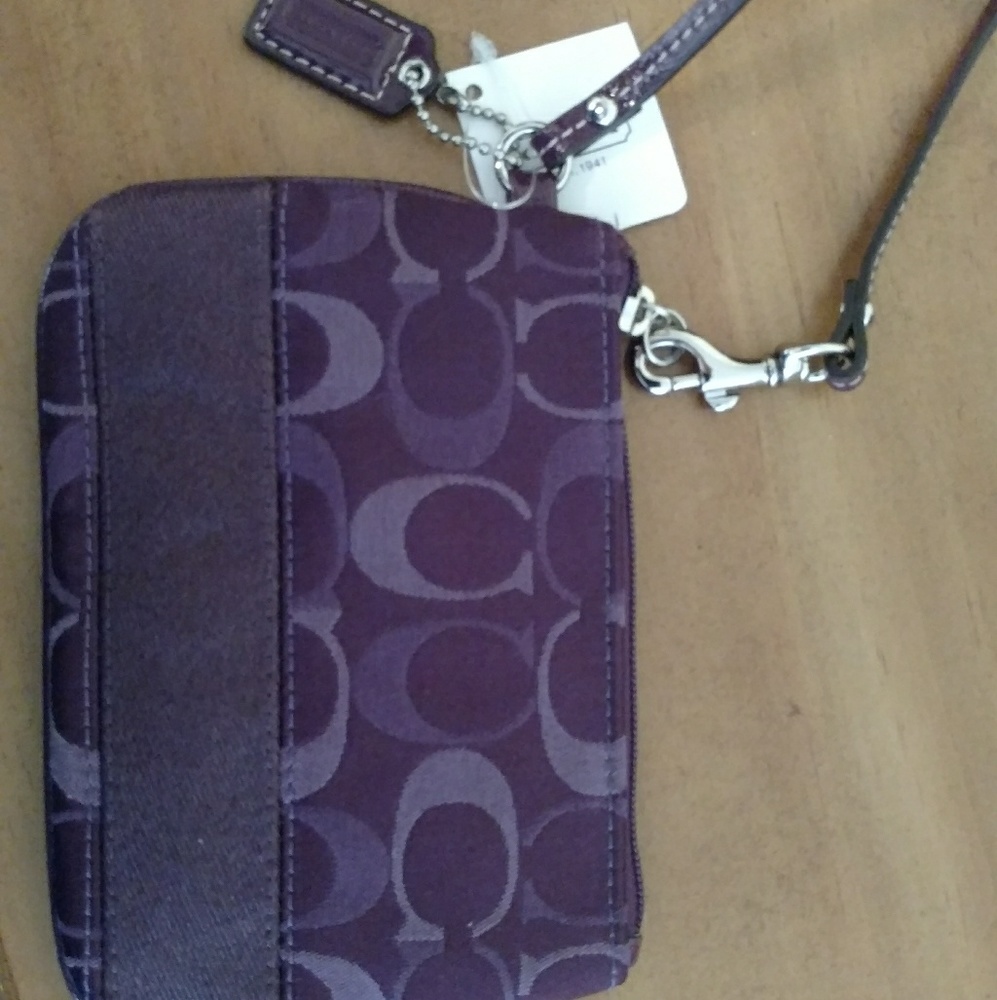 Coach Wristlet