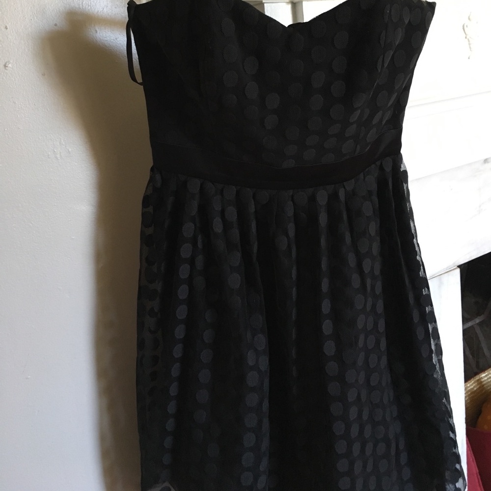 Polka dot tulle holiday dress