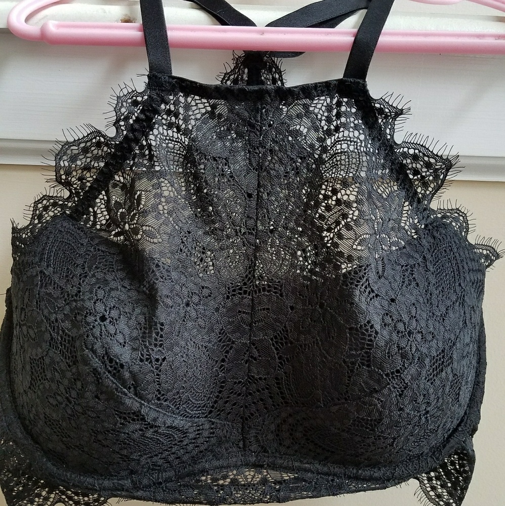 Victoria's Secret Push Up Racerback Lace Bralette