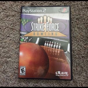 playstation 2 game "strike force bowling"