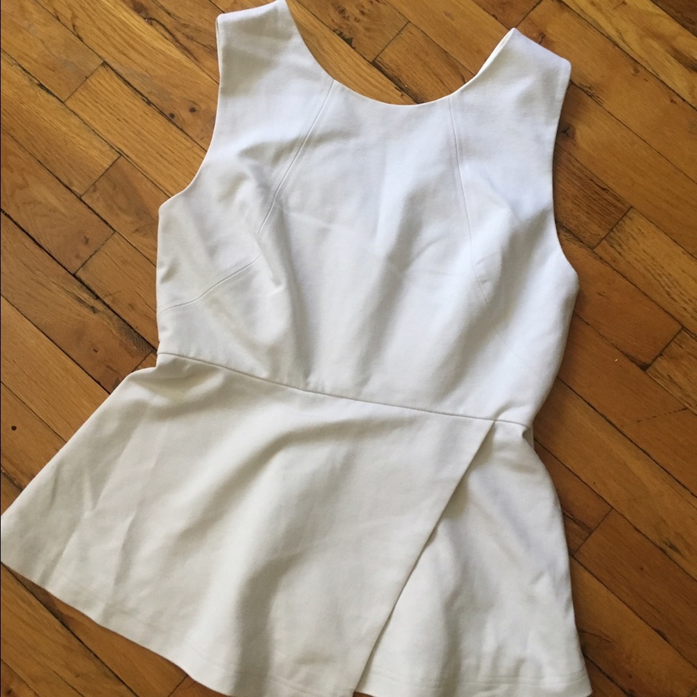 Rebecca Minkoff top. White. Size medium.