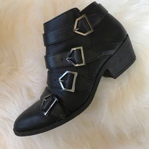 Sam & Libby Buckle Booties