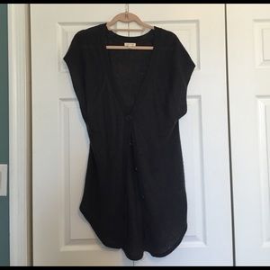 Silence and Noise Drapey Wool Hobo Vest