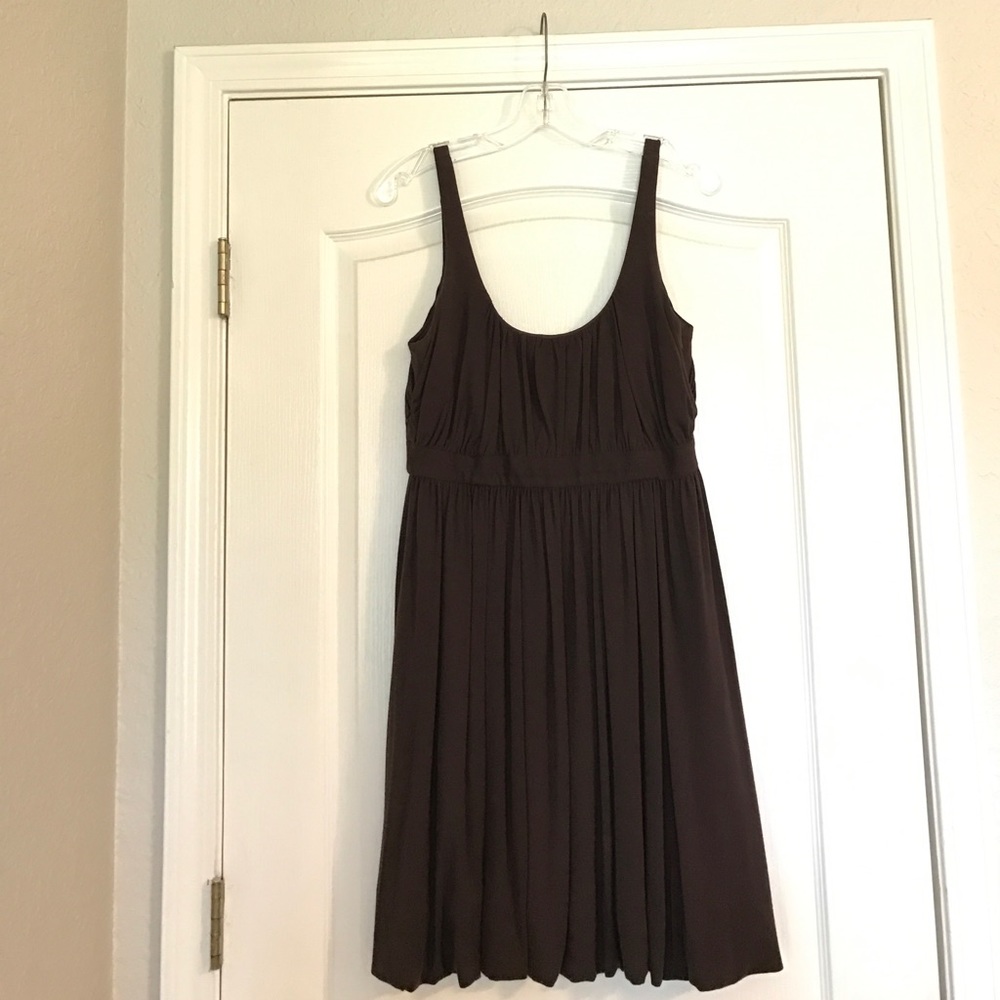 Laundry Bubble Dress in Brown
