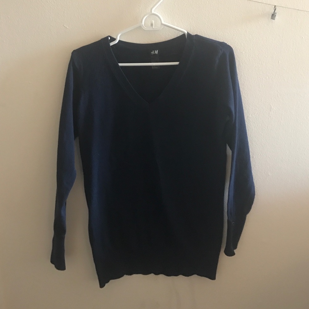 H&M navy blue comfy sweater