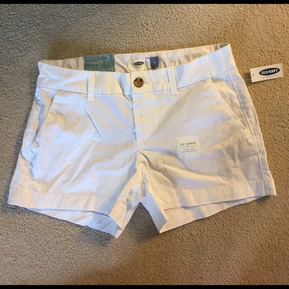 white shorts