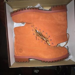 TIMBERLAND 6" PREMIUM BOOT Dark Orange